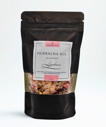 LJUBAV - Herbalna sol za kupanje