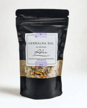 RELAX- Herbalna sol za kupanje